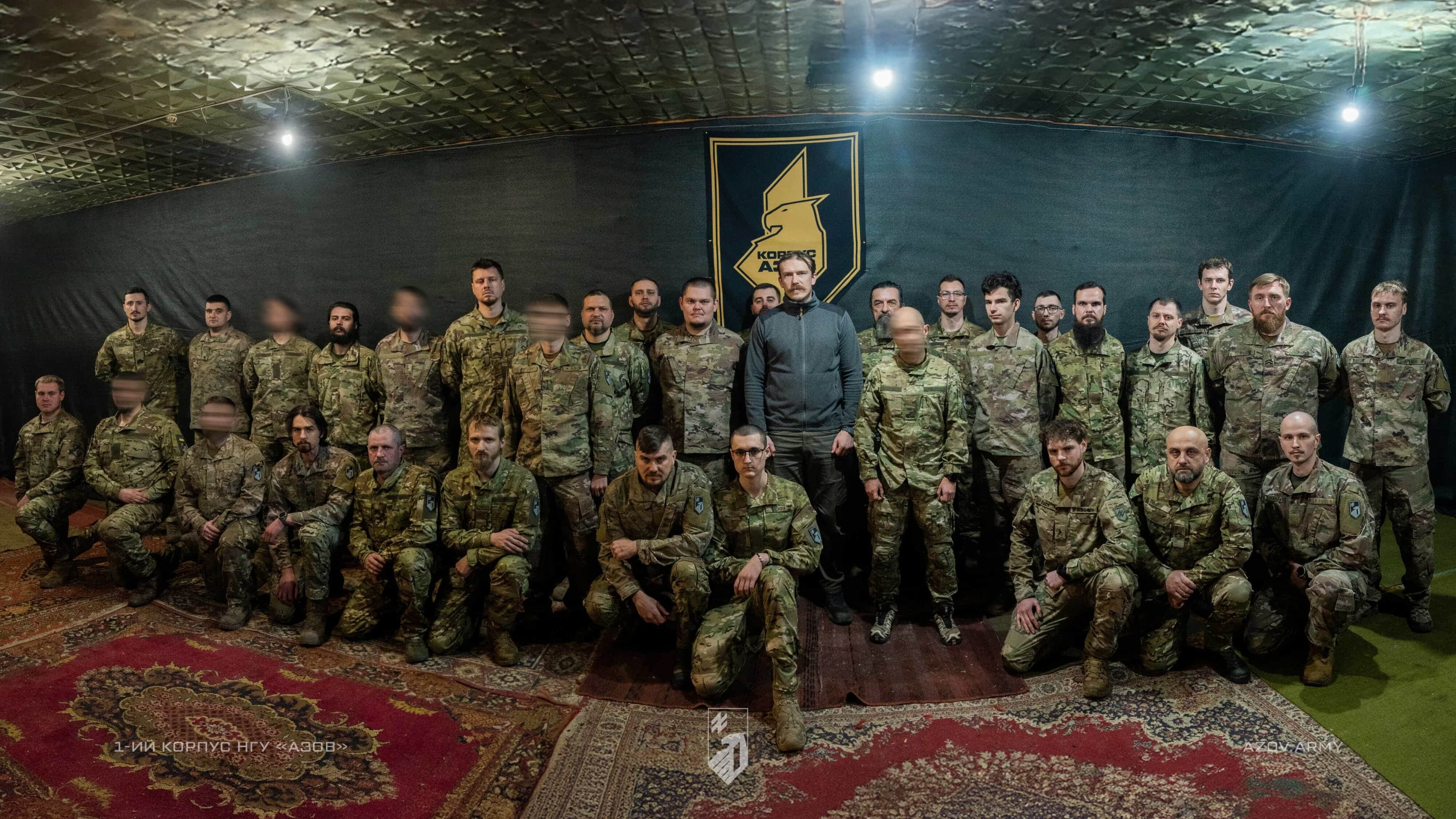 Батальйон безпілотних систем на вручені шевронів корпусу